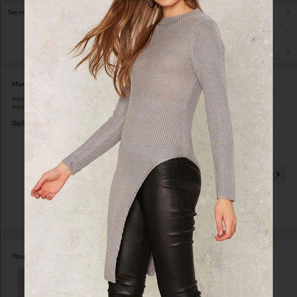 M-106 credence asymmetric sweater - Picture 2 of 4